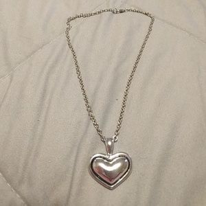 Silver Heart Necklace 💜